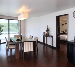 Люкс с террасой с 2 комнатами с видом на океан в Le Meridien Phuket Beach Resort