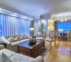 Двухместный люкс Presidential двуспальная кровать в Rixos President Astana