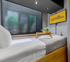 Studio Single одноместный, кровать 90х200 в Yapartments