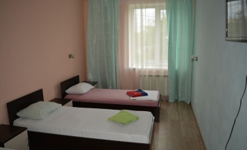 Стандарт с тремя односпальными кроватями в Гостевой дом