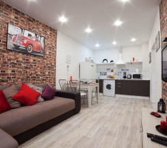 2-комнатные апартаменты люкс в Rusdom Sweet Apartments (Русдом Свит) на улице Карла Маркса