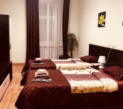 Стандартный номер с двумя односпальными кроватями (удобства на этаже) в Наш Питер