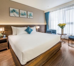 Двухместный номер Classic двуспальная кровать в Canvas Danang Beach Hotel