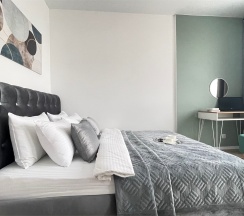 Cruise - премиум-апартаменты с отдельной спальней около м.Сокол (8 этаж, до 5 гостей) в Smart Lofts Moscow