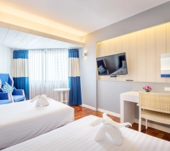 Двухместный номер Jomtien Wing Superior 2 отдельные кровати в Jomtien Palm Beach Hotel And Resort