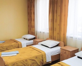 4-местный номер эконом в Smart Hotel KDO Брянск