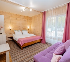 Люкс с двумя спальнями (до 6-ти человек) в Green Park Arkhyz&SPA