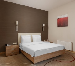 Suite для маломобильных - с двуспальной кроватью в Панорама by Mercure Красная Поляна