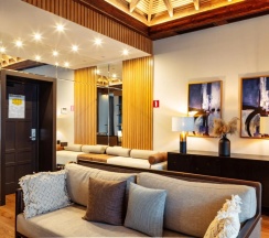 Двухместный люкс двуспальная кровать в Дом у озера