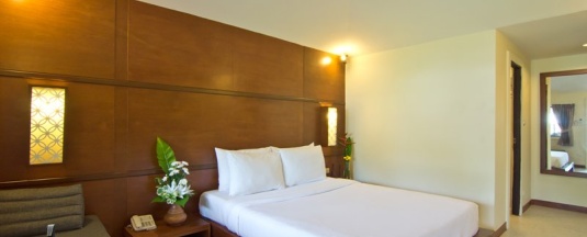 Двухместное бунгало Superior двуспальная кровать в Sunshine Garden Resort