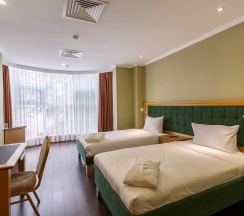 Двухместный номер Classic 2 отдельные кровати в Shera Park Boutique Hotel
