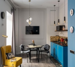Апартаменты студия на 6-й Советской улице, 22 в D Apartments (Д Апартменс) на улице 6-я Советская