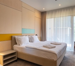 Стандартный номер с террасой с видом на пруд в Заокские поля