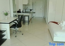 Студия с видом на сад в VTSIX Condo Service at View Talay 6 Condo Pattaya