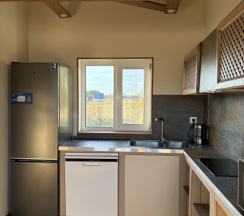 Четырёхместный семейный коттедж с видом на внутренний двор в Ракита