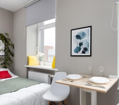 2-местные 1-комнатные апартаменты студия Шоссе Фрезер,17Ас1 в Comfort place