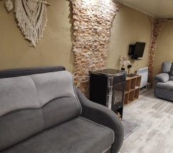 Дом с камином в Айsun