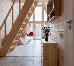 Светлое шале 1 в Рай в шалаше