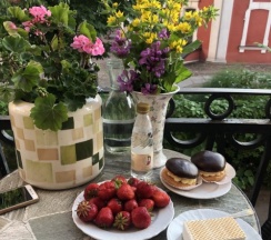 Номер "Романтик" с балконом Balcony Deluxe Room Dbl/Sngl в Trezzini