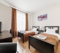 Стандартный номер с двумя раздельными кроватями в Имидж