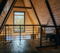 A-frame с одной спальней и сауной в Никитское Подворье