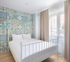 Двухместные апартаменты с кухней Mosaica, Станюковича 3 в Panorama Suites Group