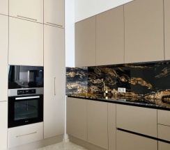 Cartier номер с био камином 30 этаж в Heaven Apartments