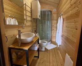 4-местный 1-комнатный коттедж улучшенный в Air house Arkhyz