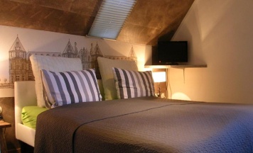 Двухместный номер Comfort двуспальная кровать в B&B Cochem