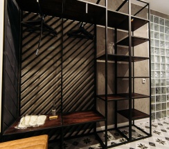 Апартаменты Deluxe с 2 комнатами с видом на город в City apartments-deluxe room