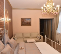 Двухместный люкс с видом на внутренний двор двуспальная кровать в Дом Паткуль