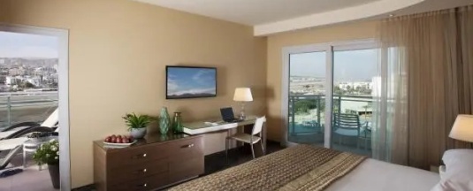 Двухместный номер Terrace двуспальная кровать в Dan Panorama Eilat