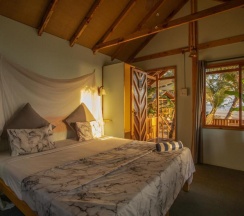 Бунгало с видом на море в Goa Cottages Agonda
