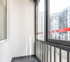 Апартаменты с балконом в Квартира BalticSweetHome Новая