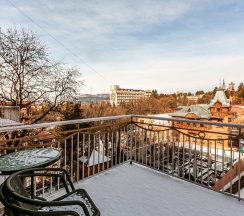 Однокомнатный двухместный улучшенный с балконом номер в Скала