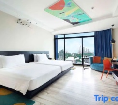 Двухместный номер Deluxe 2 отдельные кровати в Siam@Siam Design Hotel Pattaya