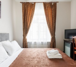 Комфортный номер с двумя отдельными кроватями в Имидж