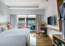 Номер Standard с балконом в Hotel VELA be Bangkok Ratchathewi