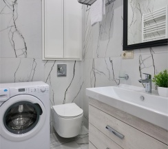 Люкс с террасой и видом на город и море в IL Punto