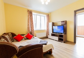 Апартаменты Pryanik Apartments (Пряник Апартментс) на улице Новомосковская 16 в Туле
