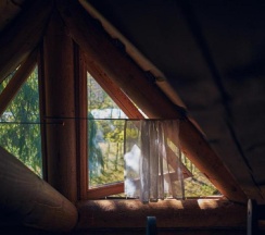 2-местный номер полулюкс с 2 односпальными кроватями (мансарда) в Чеховская дача