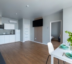 Представительский люкс London/Paris с видом на бухту и мосты, Тигровая 16А в Panorama Suites Group