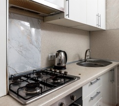 Двухкомнатная квартира с отдельным входом на 1 этаже ул. Красногвардейская д.5 в Милка