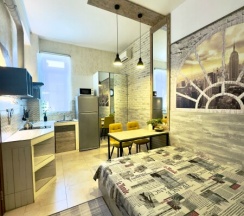 (22)Студия "на двоих" в Loft