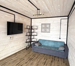 Дом с мангальной зоной в Усадьба