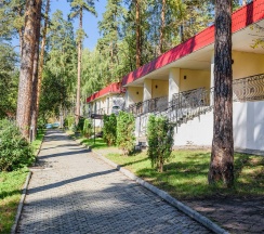 Номер делюкс семейный с 1 двуспальной кроватью в Уральские зори