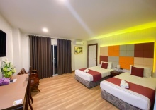 Двухместный номер Deluxe 2 отдельные кровати в East Inn 15 Rayong