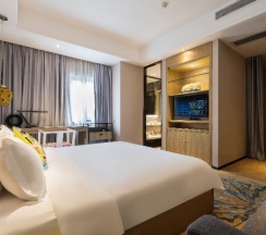 Двухместный номер Business двуспальная кровать в Paco Hotel Guangzhou Dongfeng Road Branch