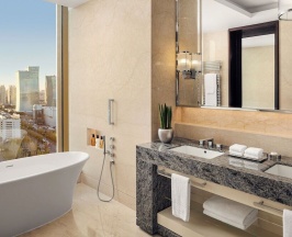 Двухместный номер клубный с видом на город 2 отдельные кровати в The Ritz-Carlton Astana