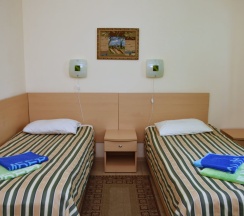 Двухместный полулюкс двуспальная кровать в Глафировка лэнд